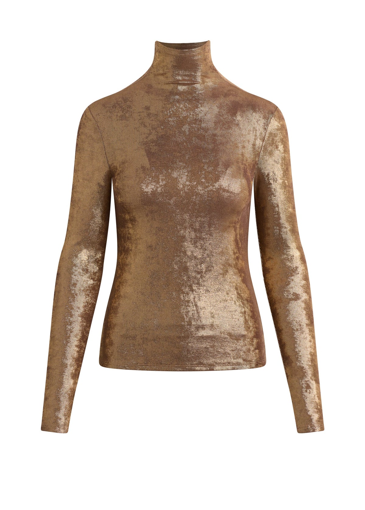Joe's Jeans Women THE TONY LONG SLEEVE TOP Bronze Brown