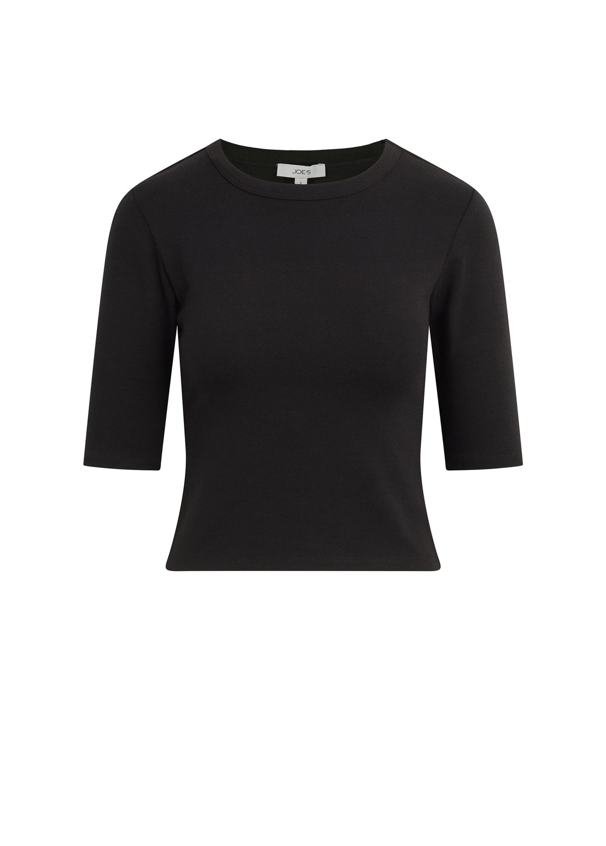 Joe's Jeans Women|Sale THE HALF SLEEVE BABY TEE Black
