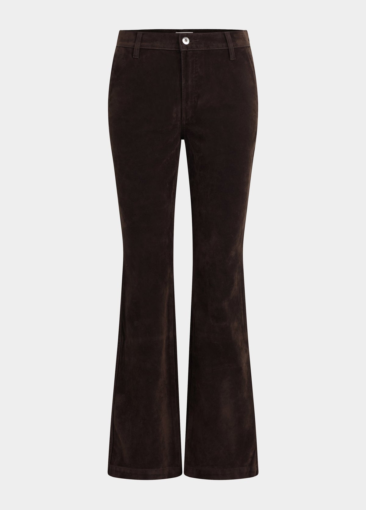 Joe's Jeans Women THE VEGAN SUEDE INEZ TROUSER Dark Chocolate