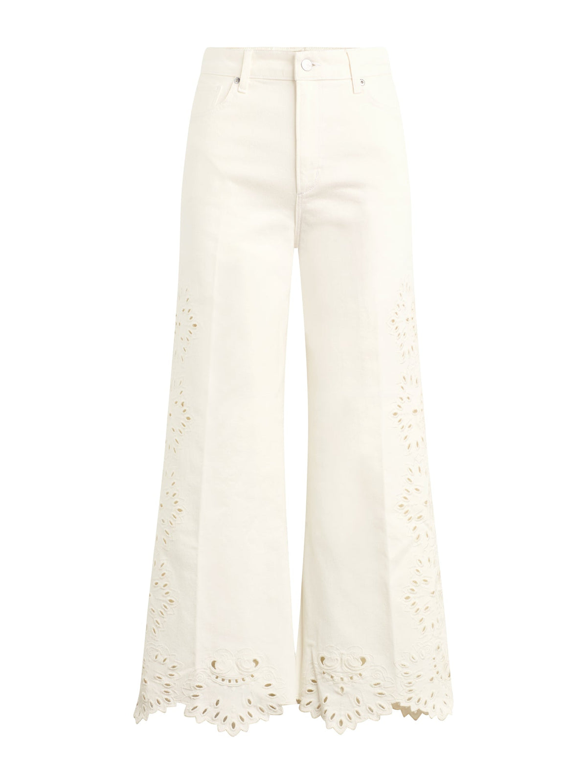 Joe's Jeans Women THE MIA WITH BRODERIE Ecru Floral