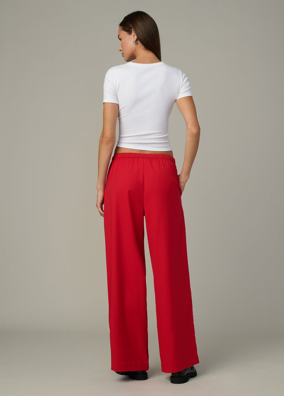 Joe's Jeans Women|Sale THE TINA TRACK PANT Cherry Red