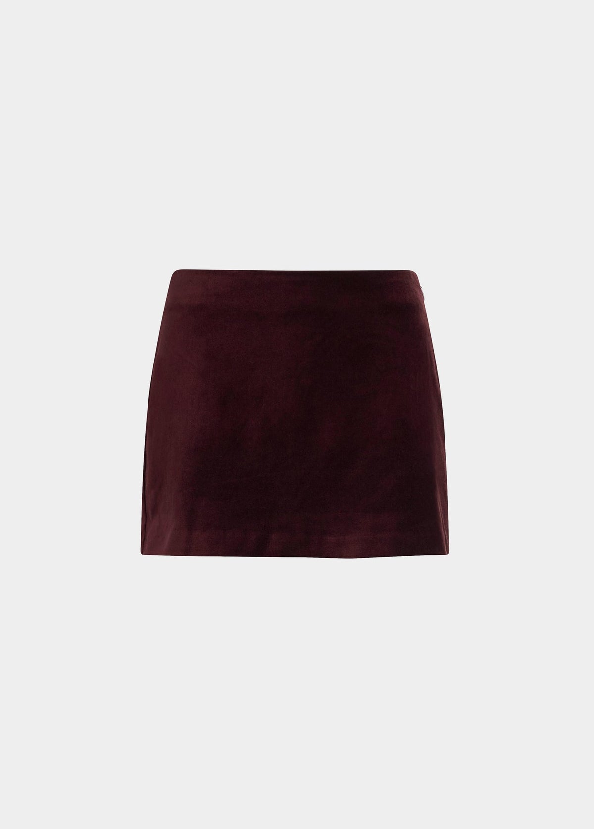 Joe's Jeans Women THE VELVETEEN MINI SKIRT Cabernet