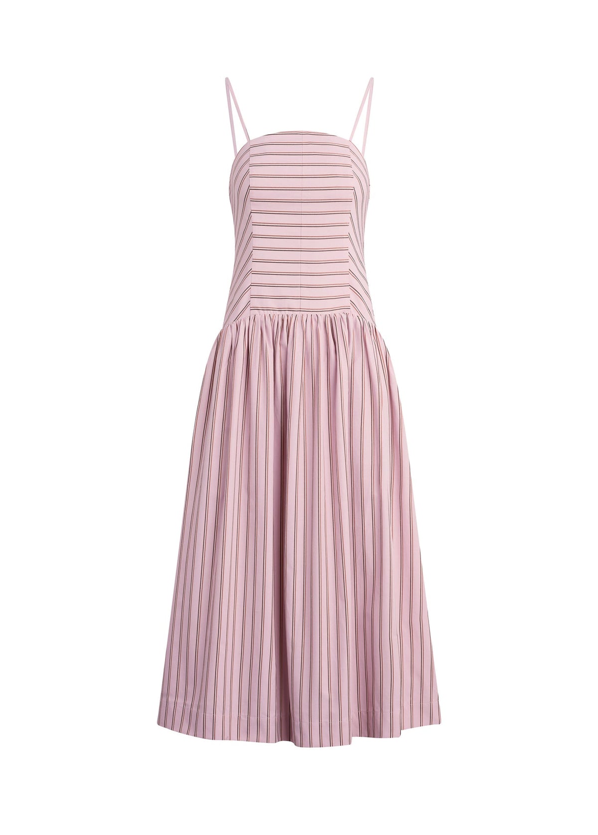 Joe's Jeans Women THE MARA MAXI DRESS Blush Pink Stripe
