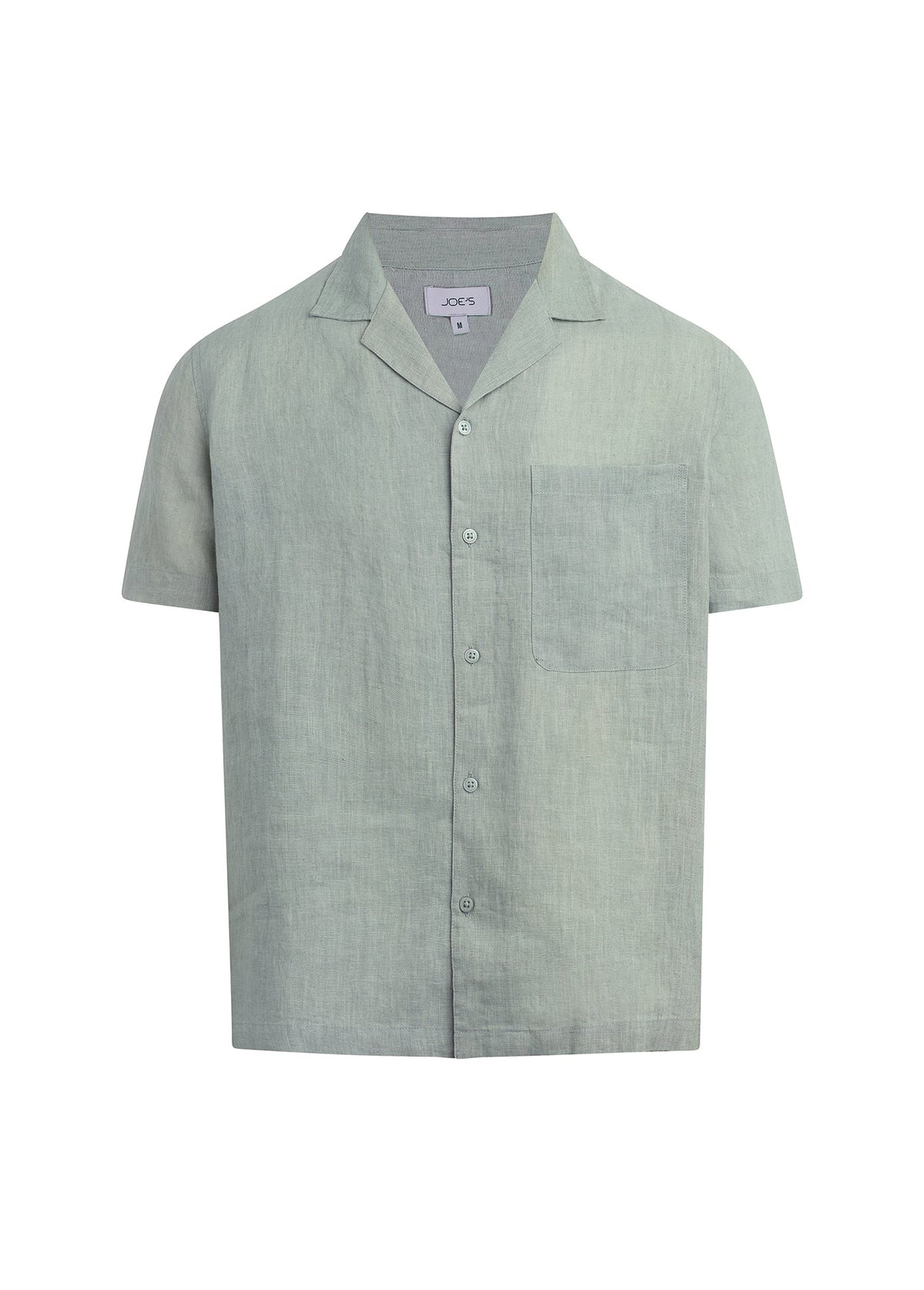 Joe's Jeans Men|Sale SHORT SLEEVE CAMP COLLAR SHIRT Green Milieu