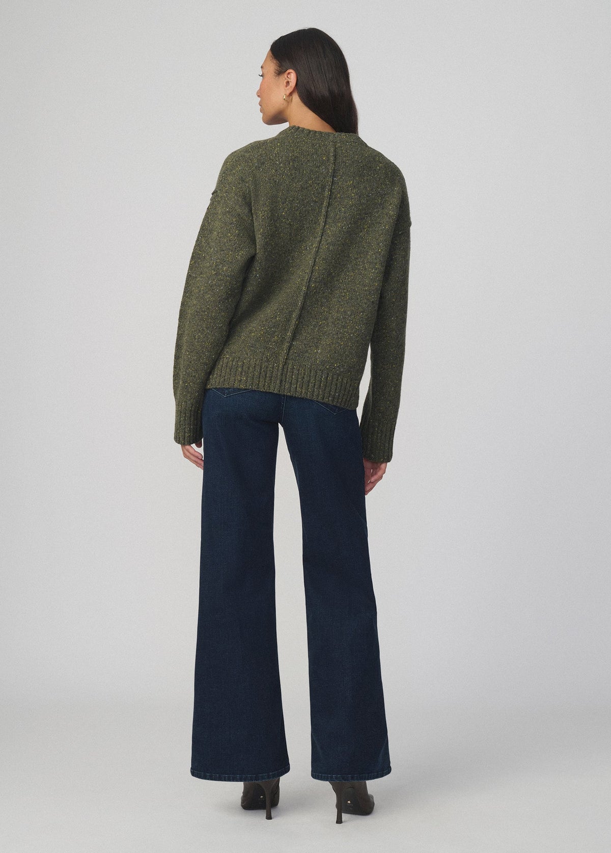 Joe's Jeans Women THE V NECK SWEATER Moss