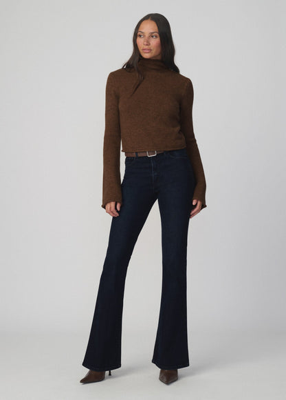Joe's Jeans Women THE JANE ROLL NECK SWEATER Cinnamon