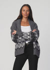 Charcoal Multi Fair Isle