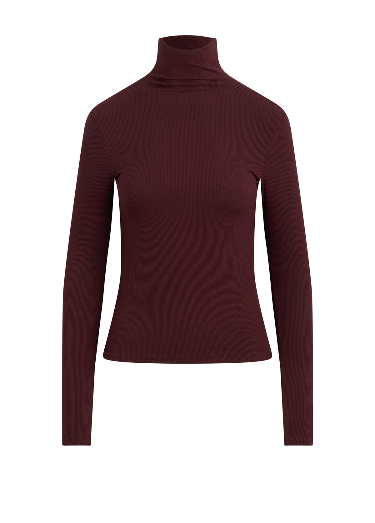 Joe's Jeans Women THE TONY LONG SLEEVE TOP Bordeaux