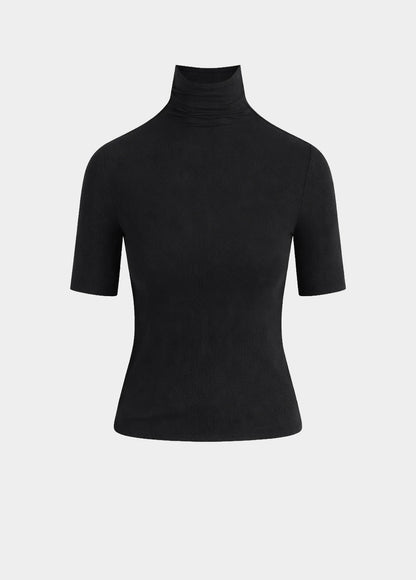 Joe's Jeans Women THE TONY HALF SLEEVE TOP Black