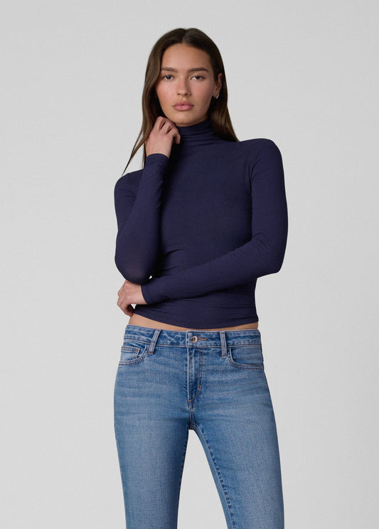 Joe's Jeans Women THE TONY LONG SLEEVE TOP Rich Navy