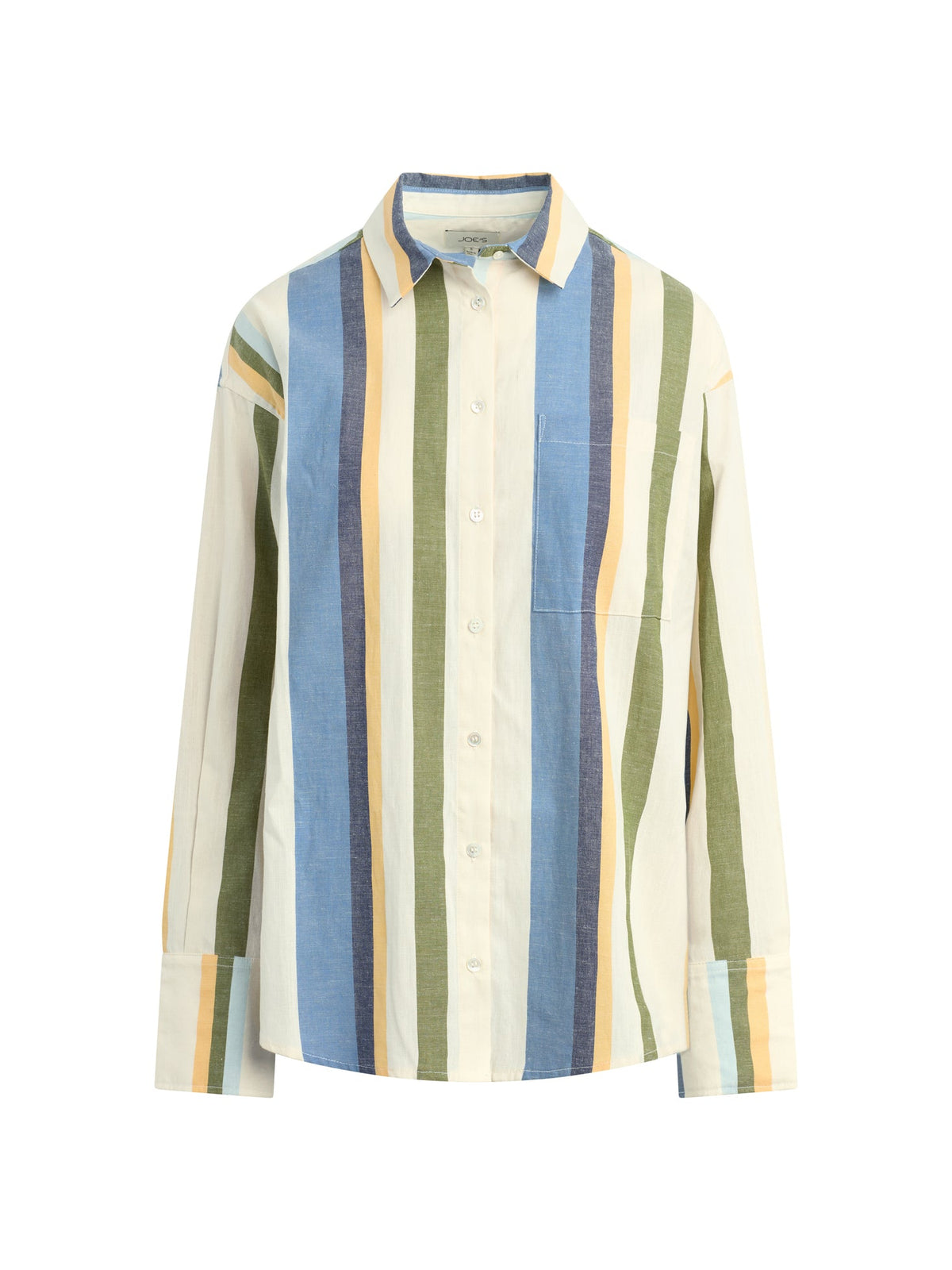 Joe's Jeans Women|Sale THE BOYFRIEND BUTTON DOWN SHIRT Azure Variegated Stripe