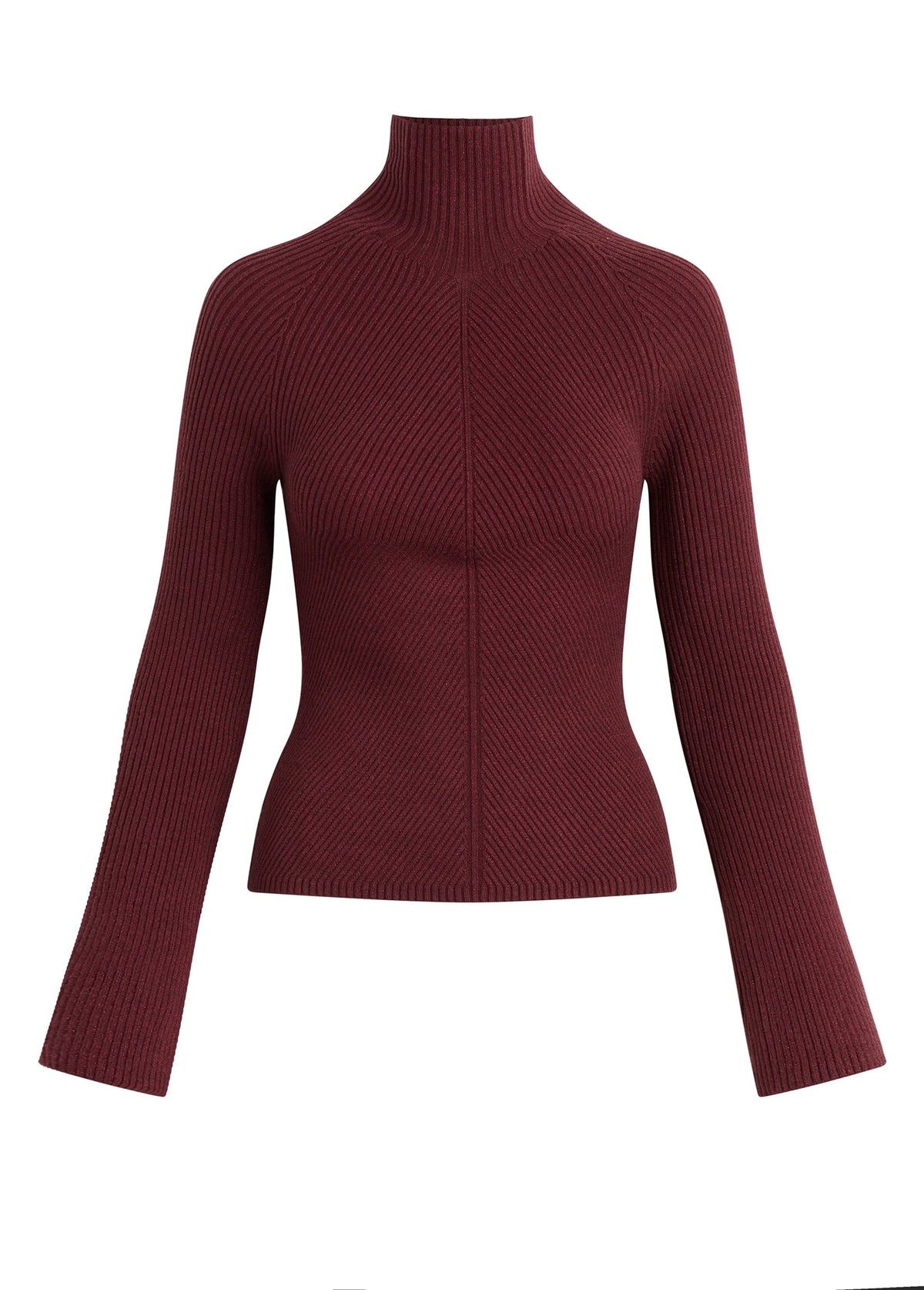Joe's Jeans Women THE PALMER TURTLENECK Vineyard Wine