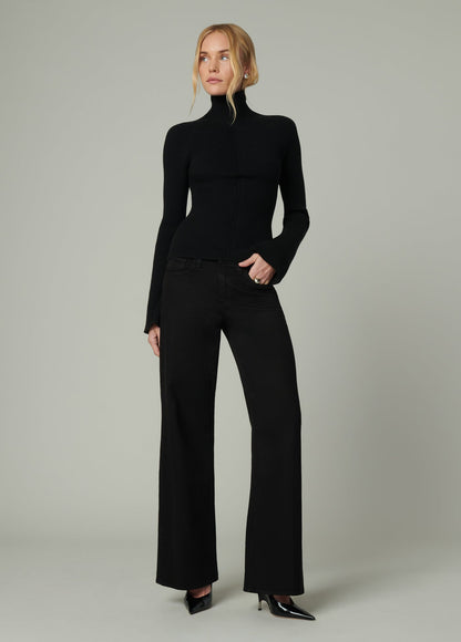 Joe's Jeans Women THE PALMER TURTLENECK Black