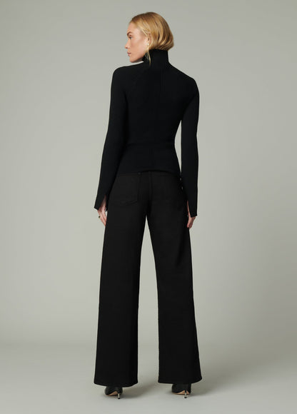 Joe's Jeans Women THE PALMER TURTLENECK Black