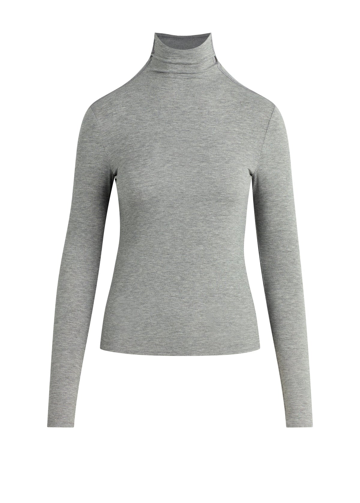 Joe's Jeans Women THE TONY LONG SLEEVE TOP Heather Grey