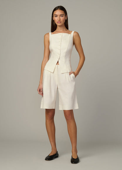 Joe's Jeans Women|Sale THE FRANKIE VEST Ecru