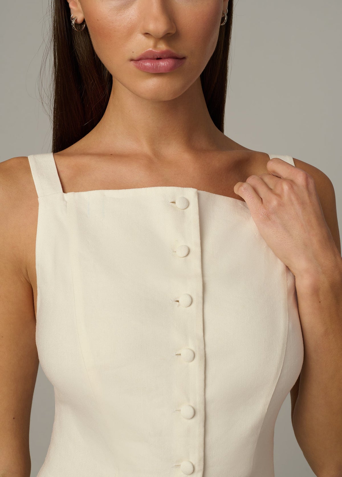 Joe's Jeans Women|Sale THE FRANKIE VEST Ecru