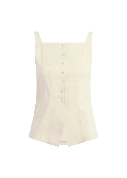 Joe's Jeans Women|Sale THE FRANKIE VEST Ecru