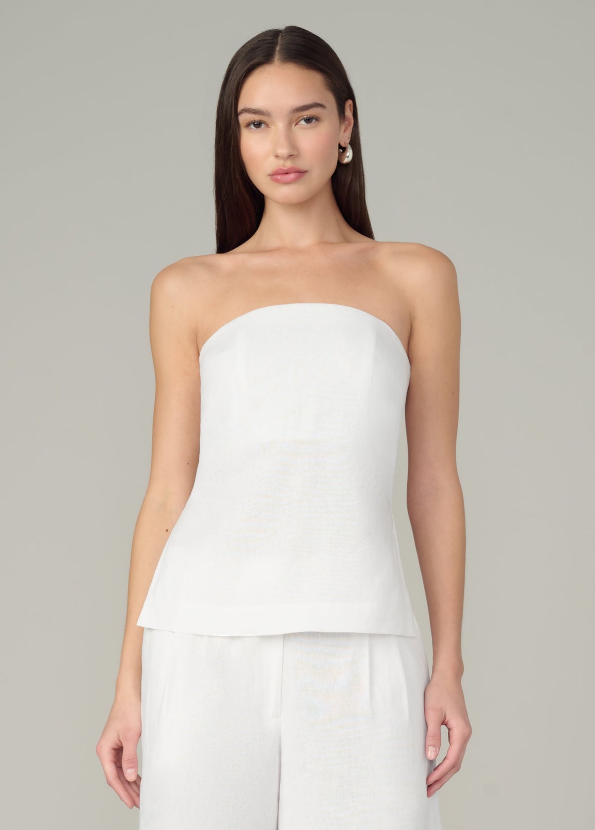 Joe's Jeans Women|Sale THE MARIEL STRAPLESS TOP White