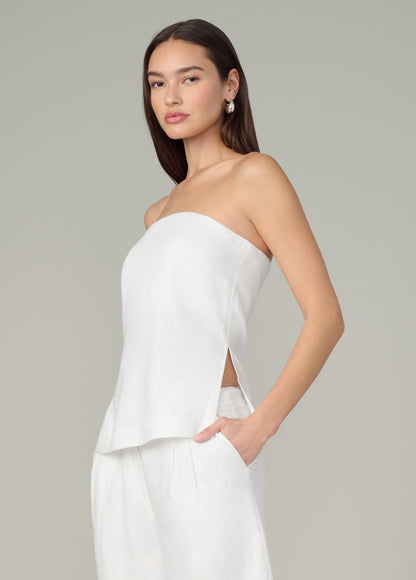 Joe's Jeans Women|Sale THE MARIEL STRAPLESS TOP White