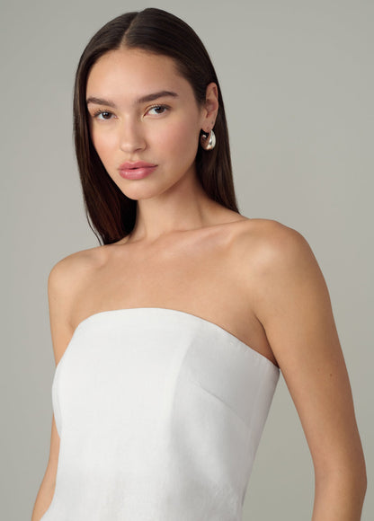 Joe's Jeans Women|Sale THE MARIEL STRAPLESS TOP White