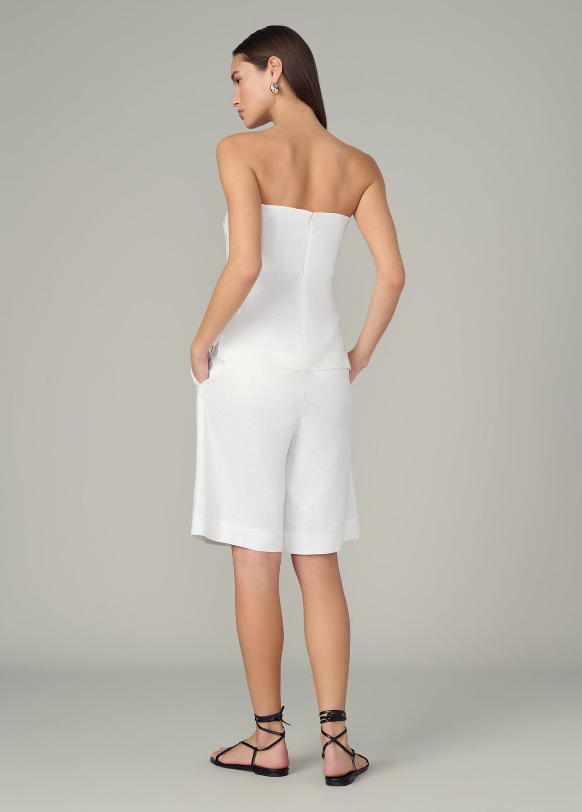 Joe's Jeans Women|Sale THE MARIEL STRAPLESS TOP White