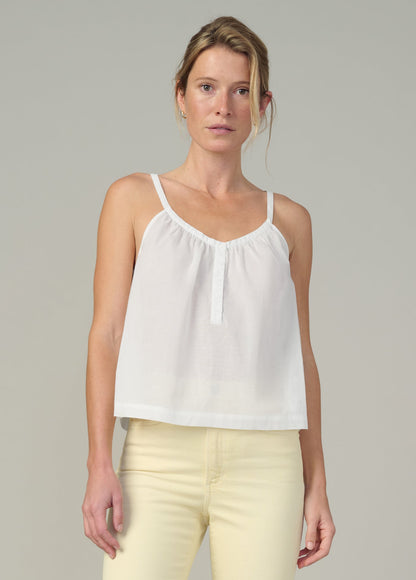 Joe's Jeans Women|Sale THE CHARLIE SLEEVELESS BLOUSE White