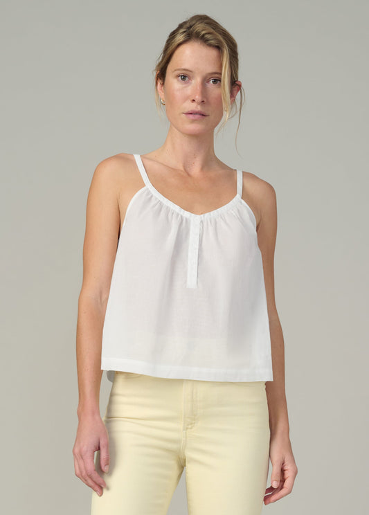 Joe's Jeans Women|Sale THE CHARLIE SLEEVELESS BLOUSE White