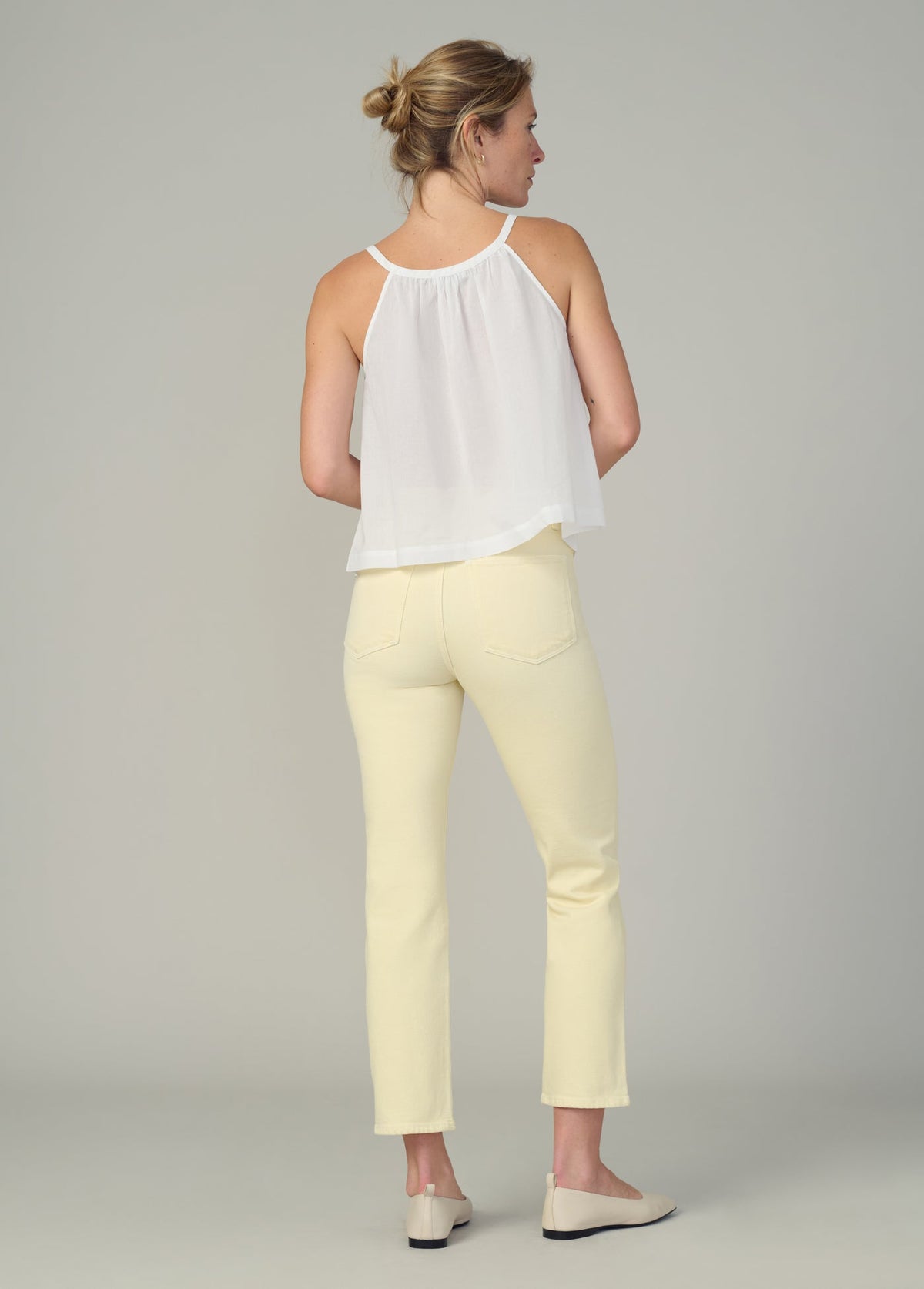 Joe's Jeans Women|Sale THE CHARLIE SLEEVELESS BLOUSE White