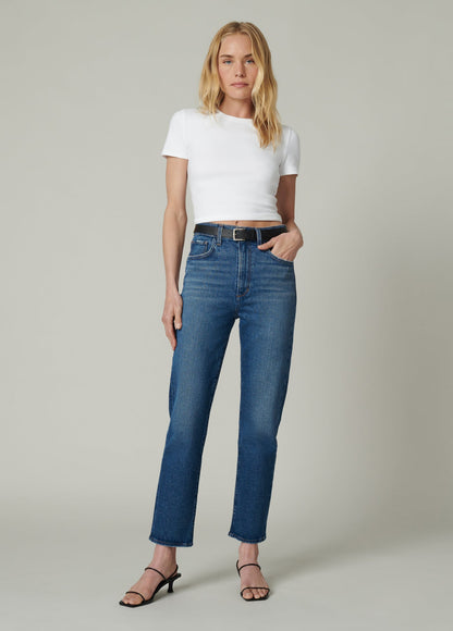 Joe's Jeans Women THE BABY TEE Optic White