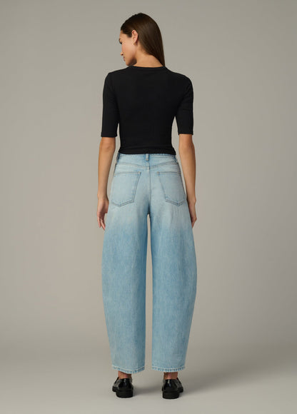 Joe's Jeans Women|Sale THE HALF SLEEVE BABY TEE Black