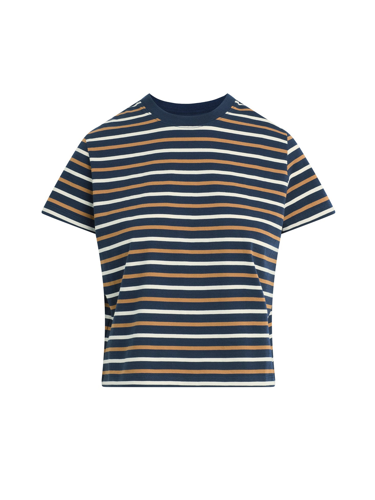Joe's Jeans Women THE EASY TEE Navy/Honey Stripe
