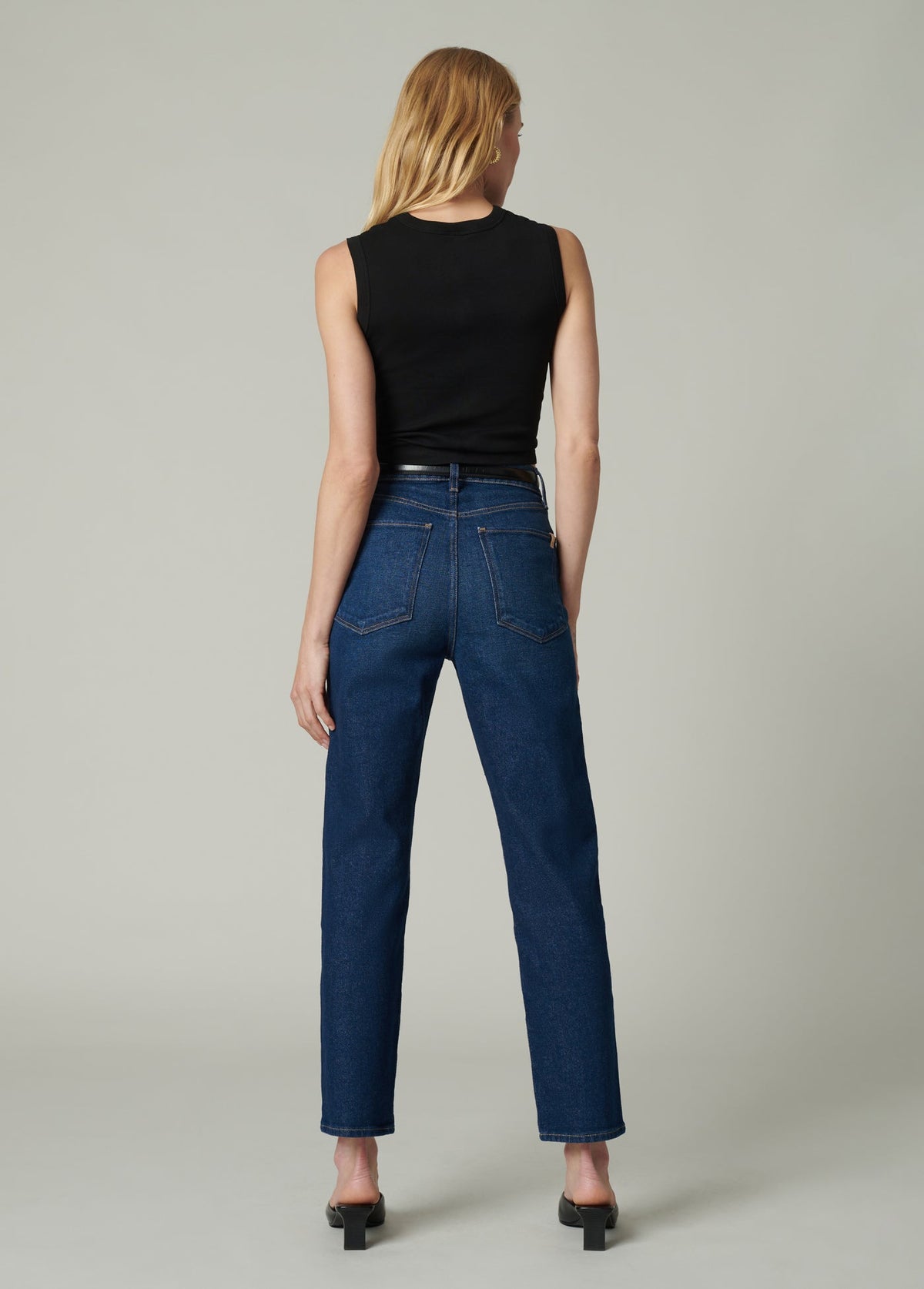 Joe's Jeans Women THE HIGH NECK TANK Black