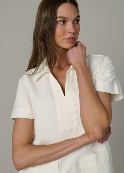 Joe's Jeans Women THE LILLIAN DENIM DRESS Milk
