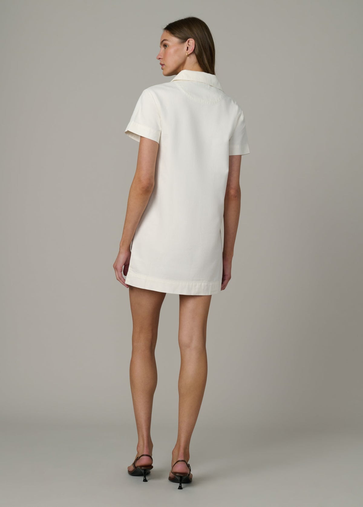 Joe's Jeans Women THE LILLIAN DENIM DRESS Milk