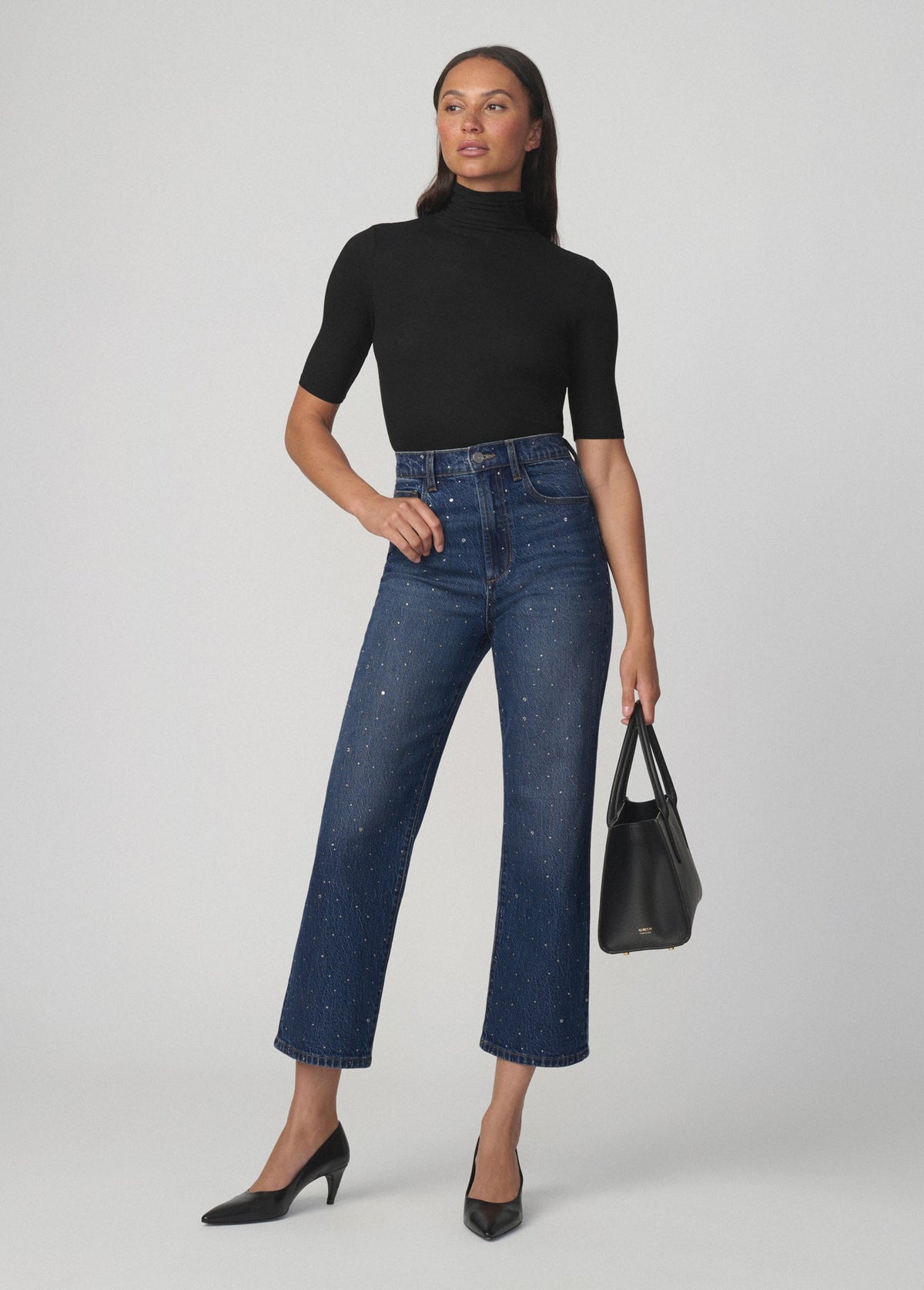 Joe's Jeans Women THE MARGOT CROPPED STONED Commet Stone