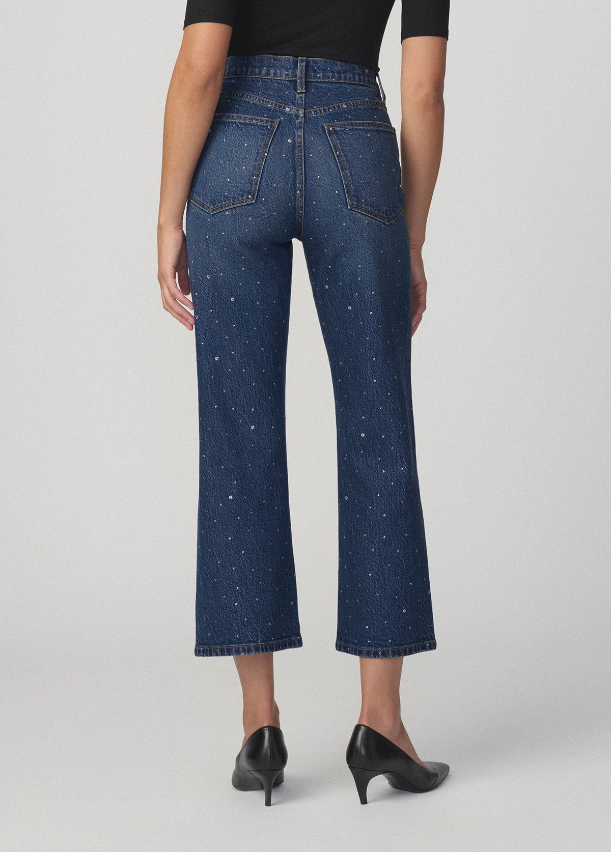 Joe's Jeans Women THE MARGOT CROPPED STONED Commet Stone