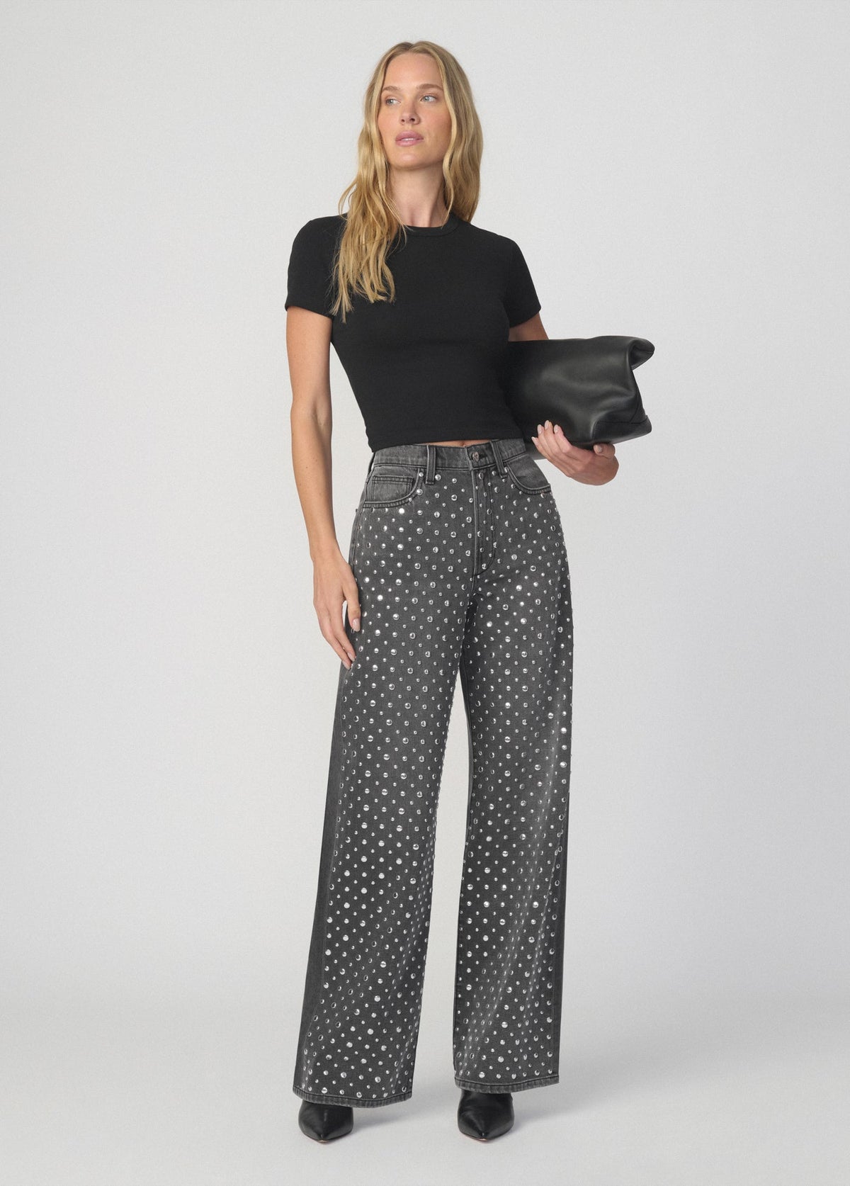 Joe's Jeans Women THE HARLOWE STUDDED Lunar Stud