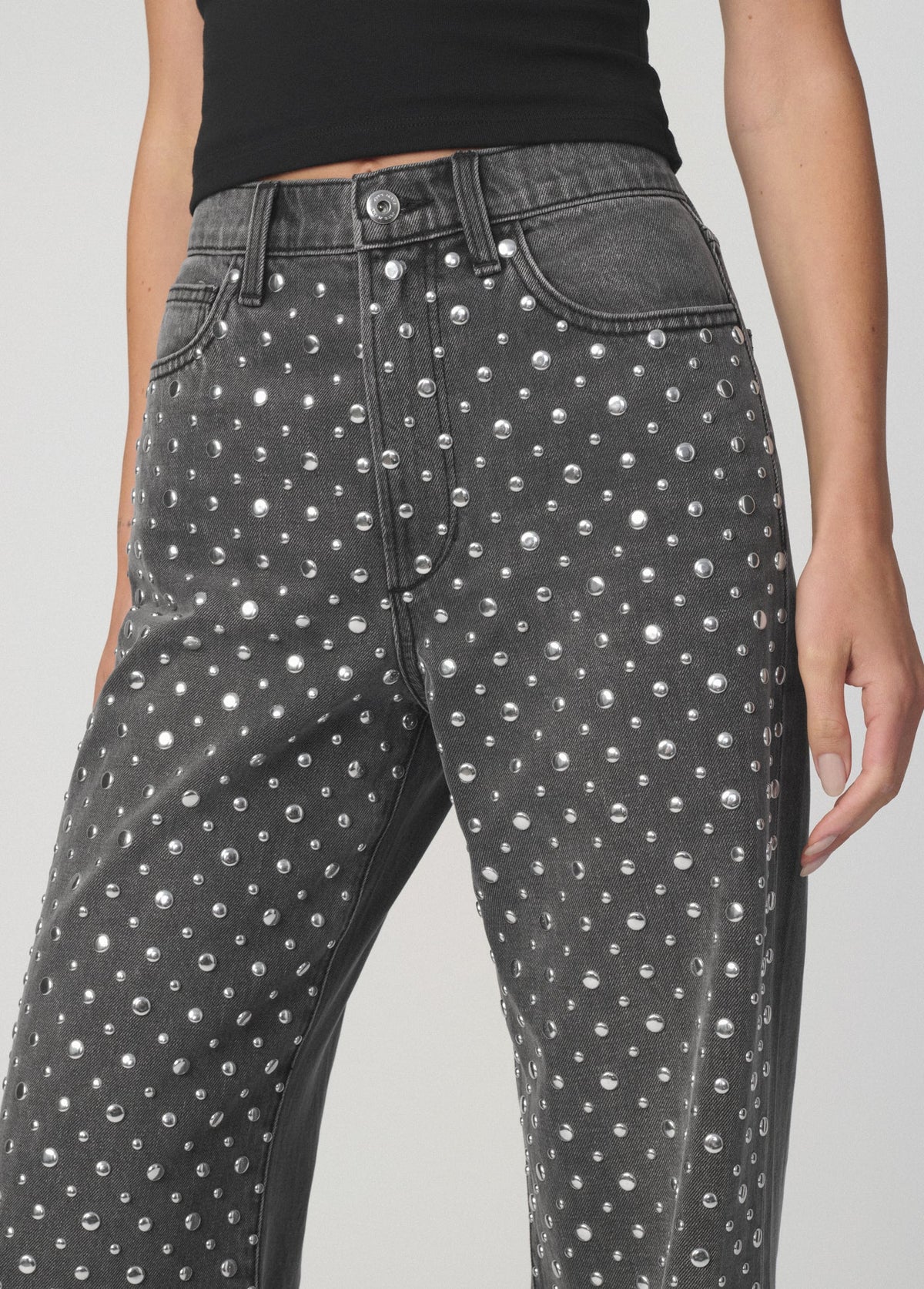 Joe's Jeans Women THE HARLOWE STUDDED Lunar Stud
