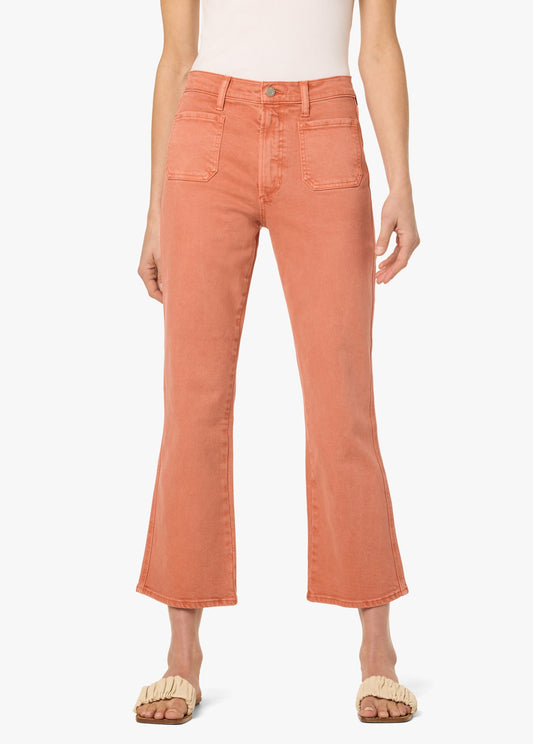 Joe's Jeans Women|Sale HIGH RISE CROP BOOTCUT Terracotta