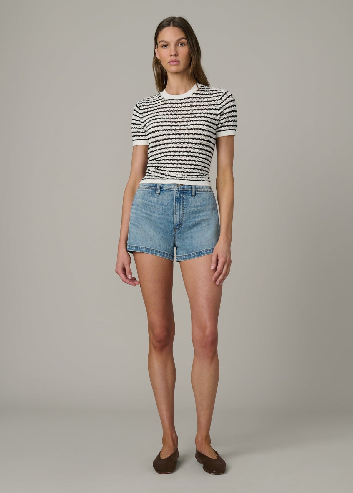 Joe's Jeans Women|Sale THE A-LINE SHORT WITH WELT POCKETS Vernal