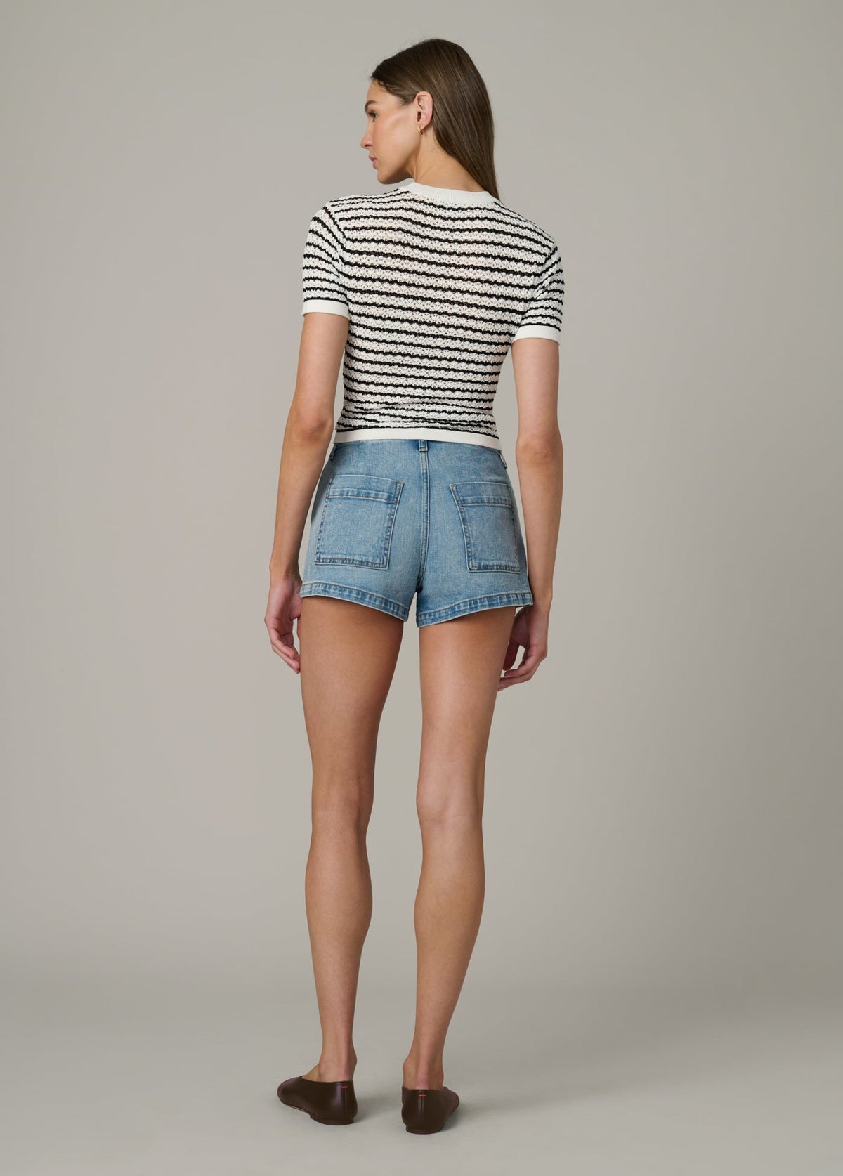 Joe's Jeans Women|Sale THE A-LINE SHORT WITH WELT POCKETS Vernal