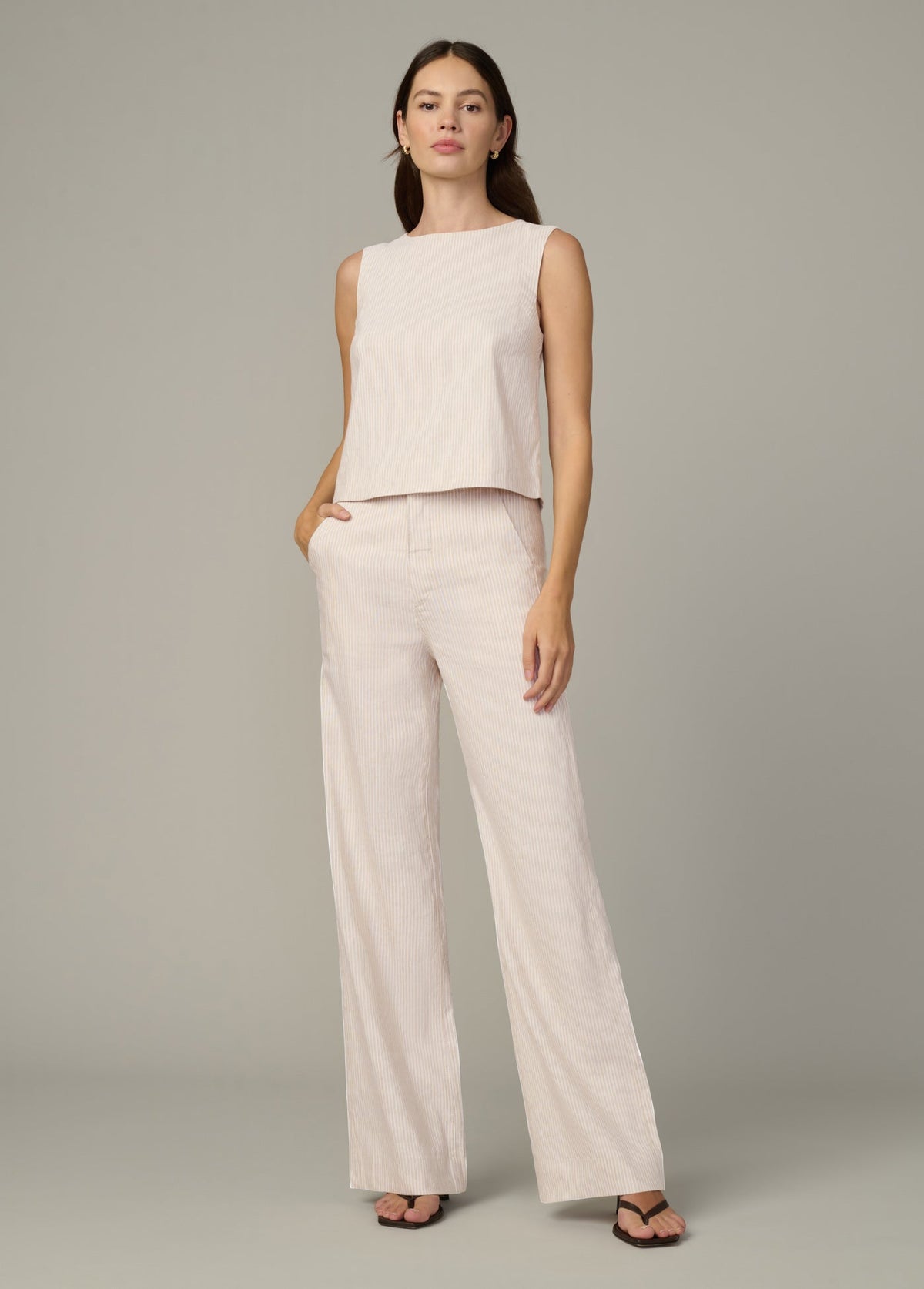 Joe's Jeans Women|Sale THE CLEAN TROUSER Micro Stripe