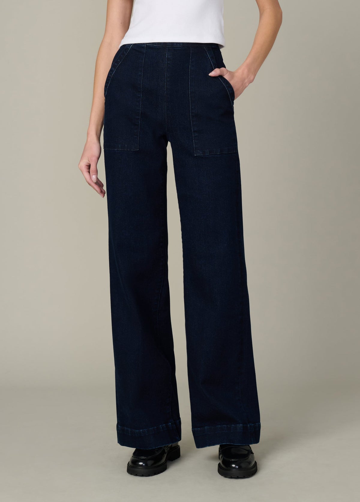 Joe's Jeans Women|Sale THE SIDE ZIP WIDE LEG Dont Worry