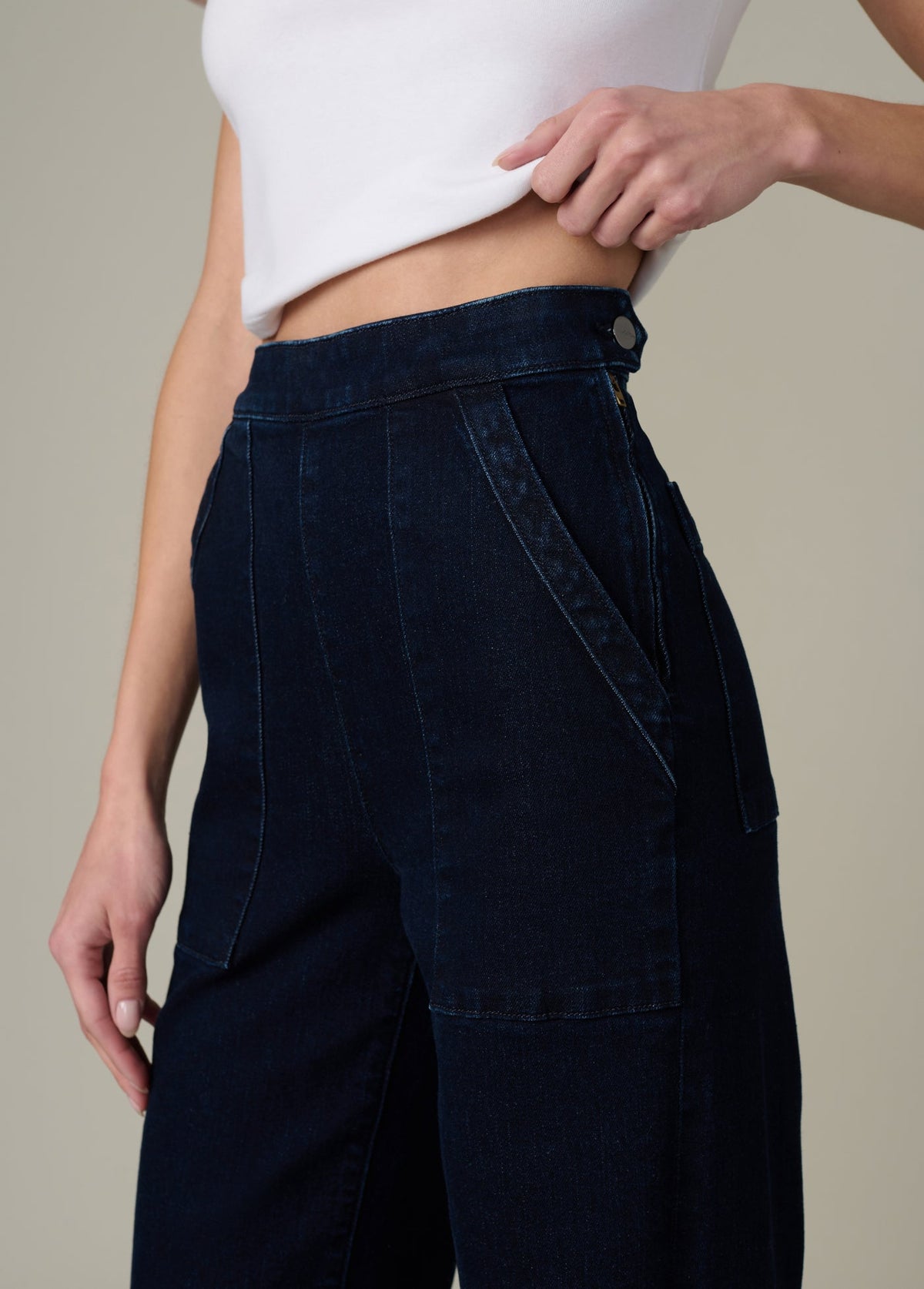 Joe's Jeans Women|Sale THE SIDE ZIP WIDE LEG Dont Worry
