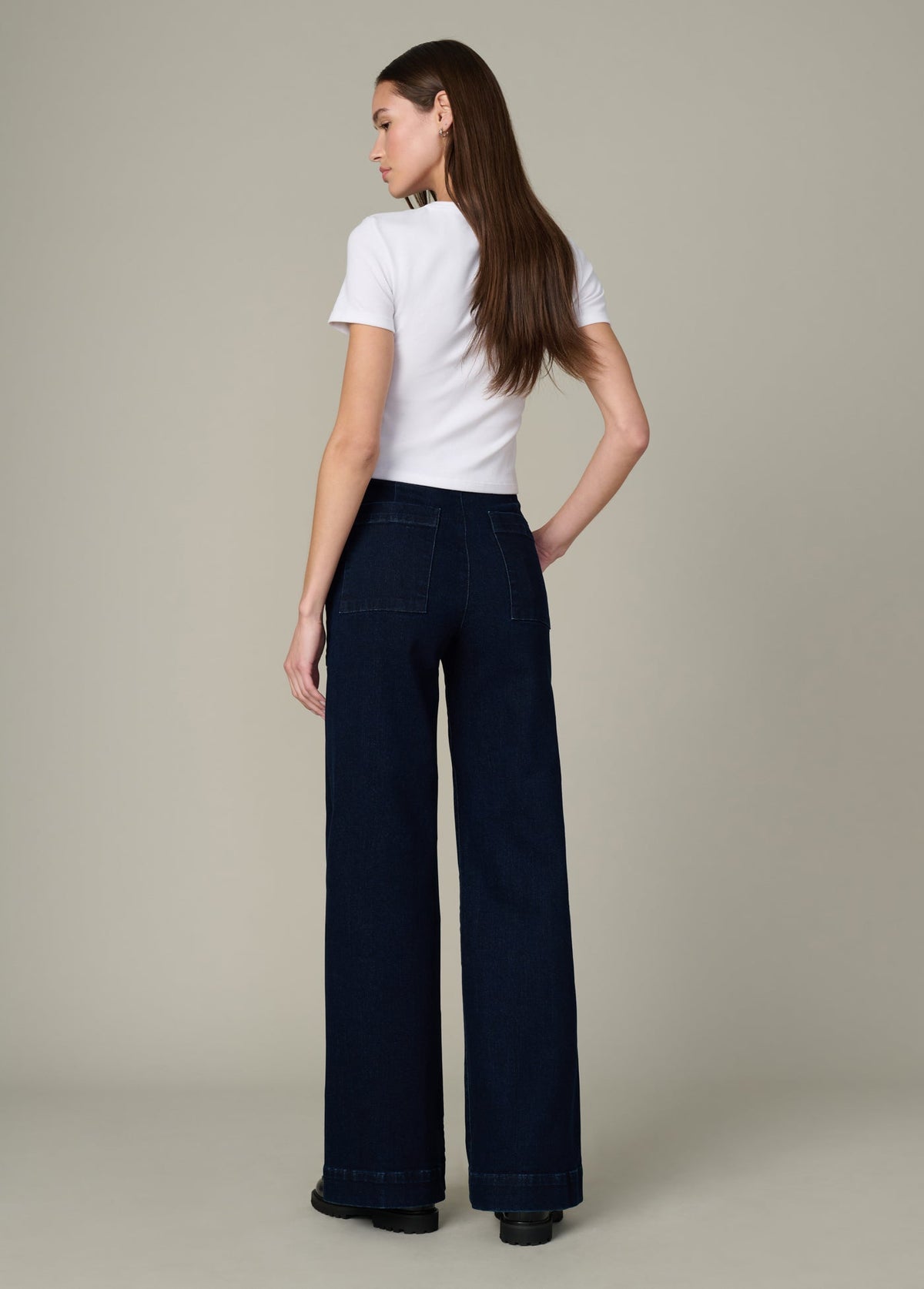 Joe's Jeans Women|Sale THE SIDE ZIP WIDE LEG Dont Worry