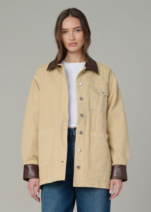 Joe's Jeans Women THE CHORE JACKET Biscotti