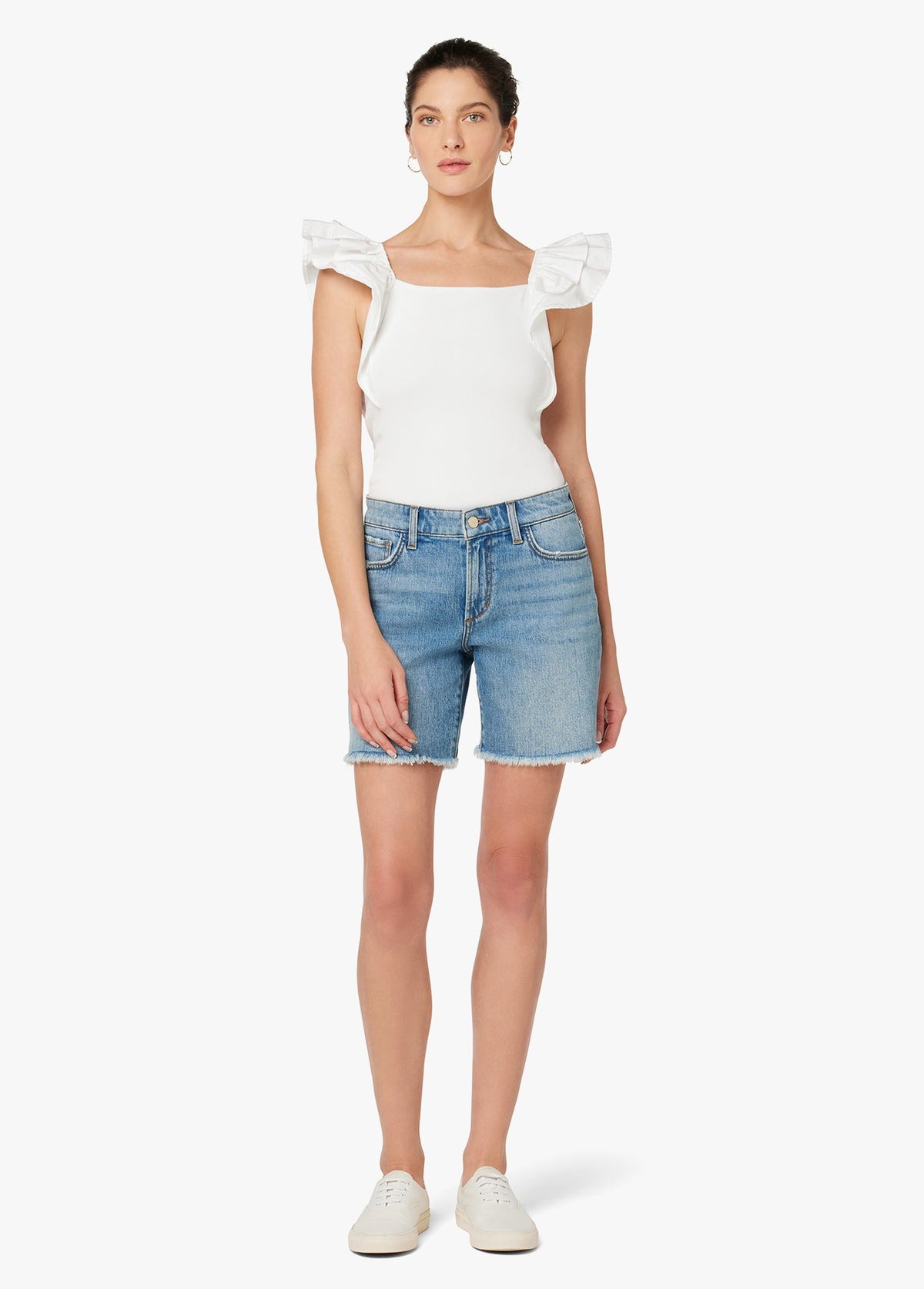 Joe's Jeans Women THE 7" LARA BERMUDA SHORT So Proud