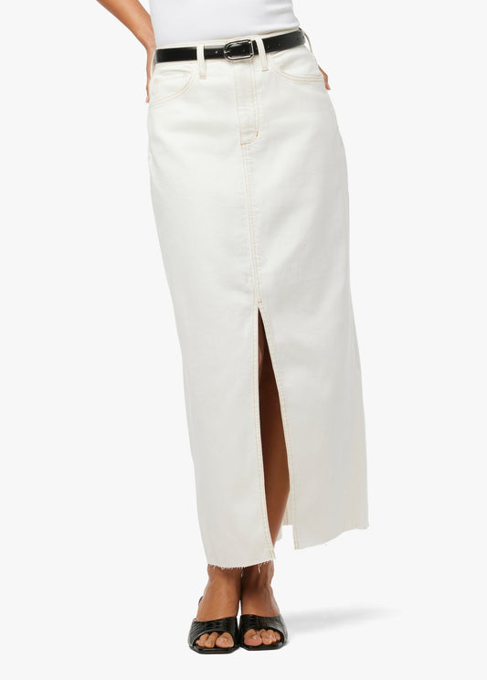 Joe's Jeans Women THE EVA MAXI SKIRT Milk