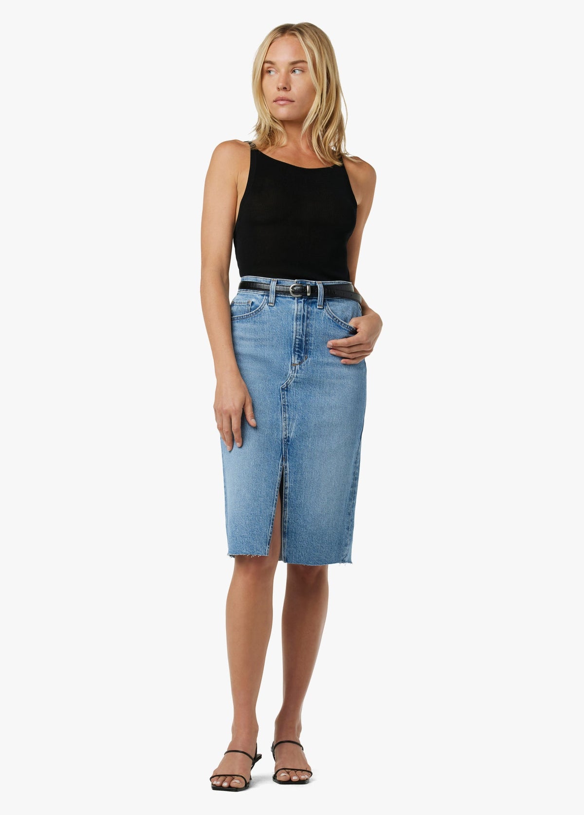Joe's Jeans Women THE JOPLIN SKIRT Bad Habit